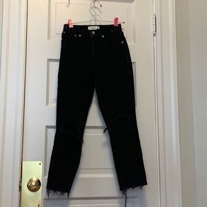 Abercrombie & Fitch High Rise Mom Jeans size 24